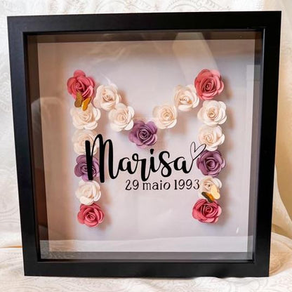 Cadre Lettre 3D