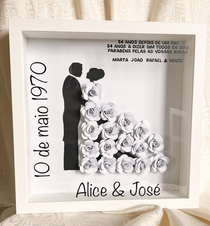 Cadre Mariage 3D
