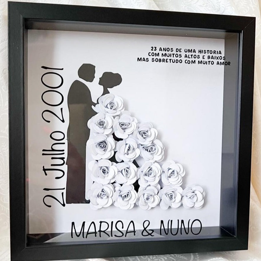 Cadre Mariage 3D